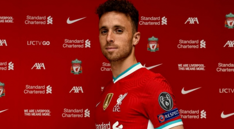 Diogo Jota &eacute; mais um talento para linha de frente de Portugal. O atacante do Liverpool &eacute; avaliado em 60 milh&otilde;es de euros (R$ 334,4 milh&otilde;es). – Foto: Liverpool FC/Divulga&ccedil;&atilde;o/ND