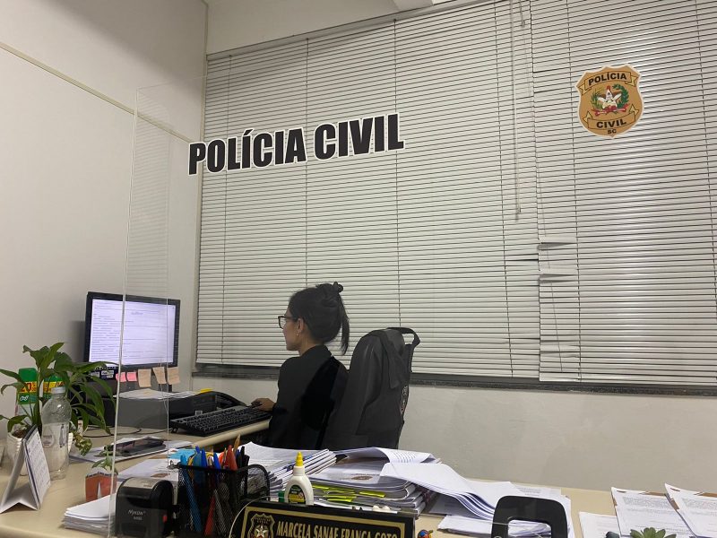 Delegada Marcela Goto – Foto: Diogo de Souza/ND