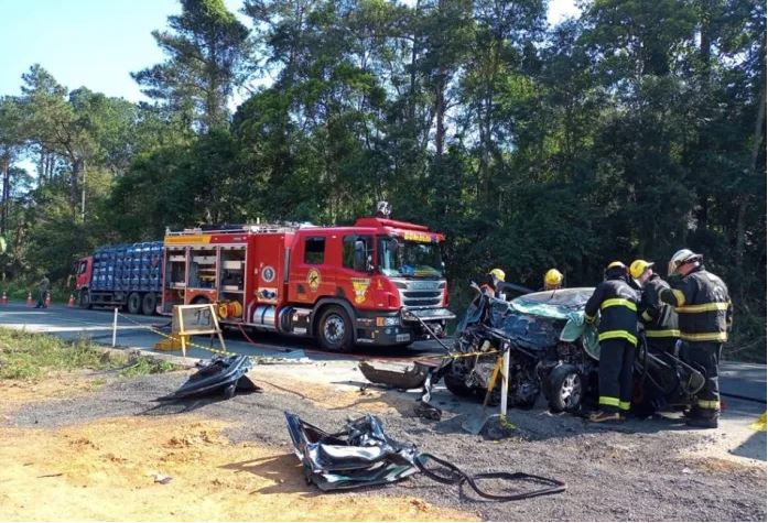 Grave acidente deixou homem de 64 anos morto em Indaial – Foto: Divulga&ccedil;&atilde;o