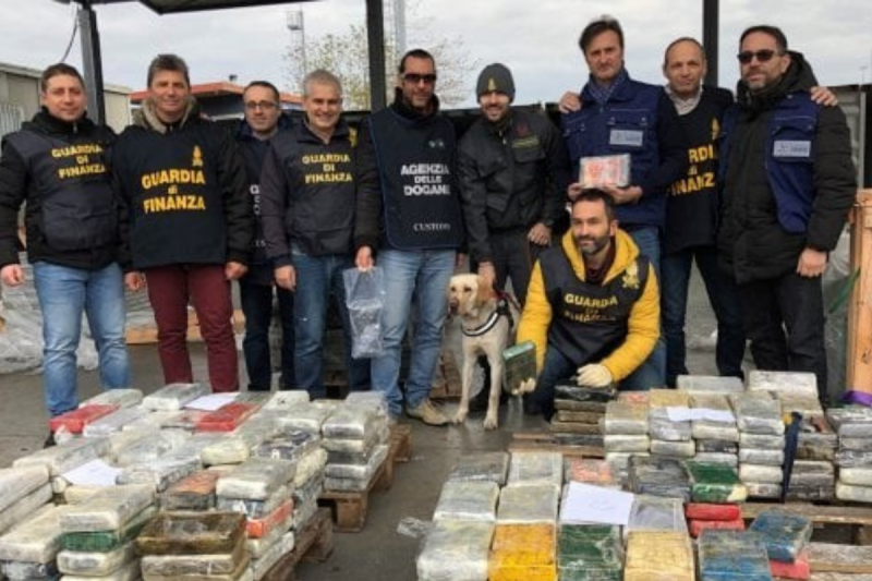 Em 2020 quatro pessoas foram presas na It&aacute;lia – Foto: PF/Divulga&ccedil;&atilde;o