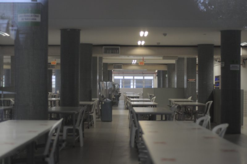 No &uacute;ltimos semestre foram servidos cerca de 8 mil refei&ccedil;&otilde;es no RU da UFSC – Foto: Thais Ketlen/Divulga&ccedil;&atilde;o/ND