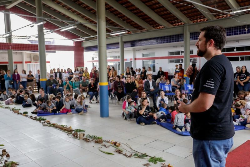At&eacute; dia 26, todos os CEIs da Rede Municipal de Joinville realizam mostras pedag&oacute;gicas – Foto: Prefeitura de Joinville/Divulga&ccedil;&atilde;o ND