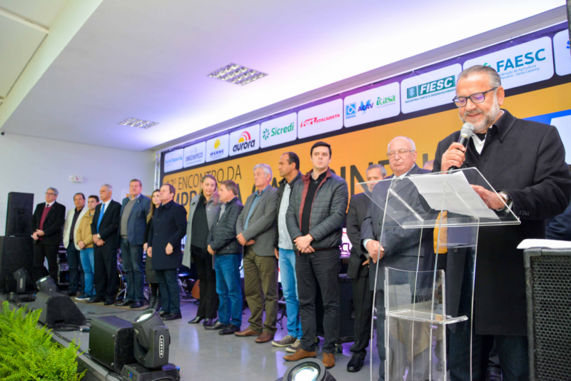 Prestigiado Encontro da Imprensa Catarinense – Foto: ACI