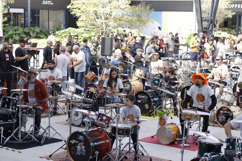 Ensaio Orquestra de Baterias – Foto: Divulga&ccedil;&atilde;o
