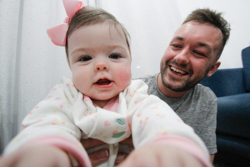 Erival Kuci conta sobre os primeiros meses como pai – Foto: Leo Munhoz/ND