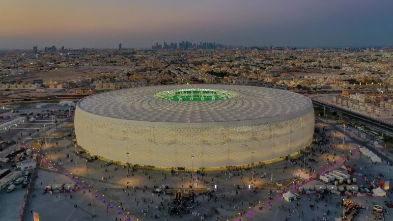 Est&aacute;dio Al Thumama, um dos oito palcos do Mundial do Catar&nbsp; – Foto: FIFA/Divulga&ccedil;&atilde;o