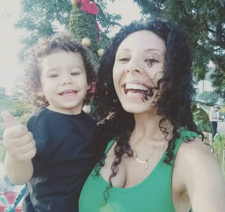 &ldquo;Ele n&atilde;o sente uma coisa que ele nunca teve&rdquo;, diz Estef&acirc;nia – Foto: Arquivo Pessoal/ND