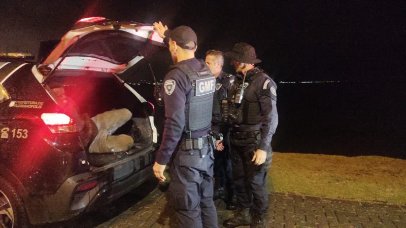 Conforme o relato, o criminoso jogou os fios atr&aacute;s de uma pedra e se escondeu&nbsp; &mdash; Foto: GMF/Reprodu&ccedil;&atilde;o/ND