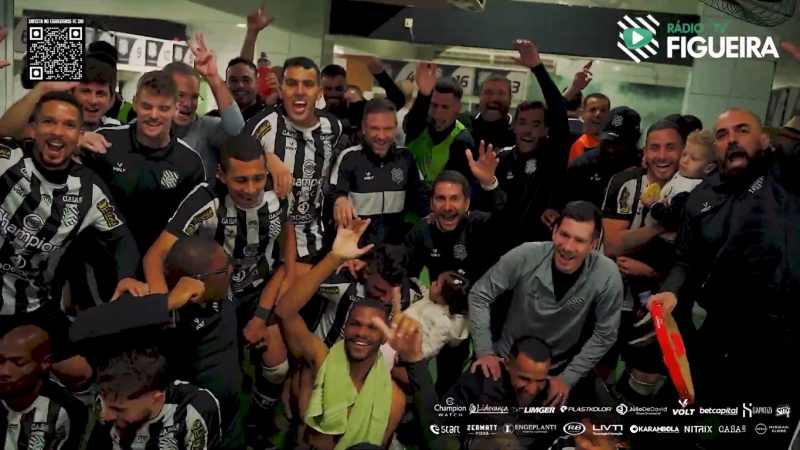 Figueirense divulgou bastidores da partida contra o São José-RS