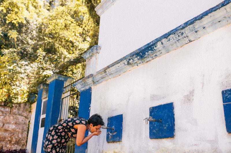 Estrutura da Fonte da Carioca foi constru&iacute;da h&aacute; quase 160 anos – Foto: Alicia Marques/Prefeitura Municipal de Laguna
