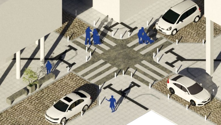 Projeto de revitaliza&ccedil;&atilde;o da ala leste do Centro Hist&oacute;rico passou por novas adequa&ccedil;&otilde;es – Foto: Divulga&ccedil;&atilde;o/ND