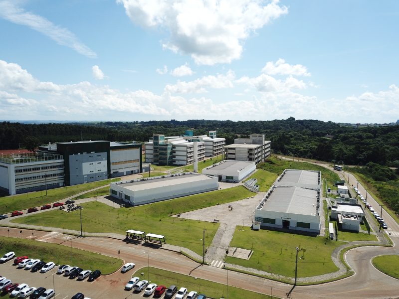 Campus da Universidade Federal da Fronteira Sul em Chapecó.