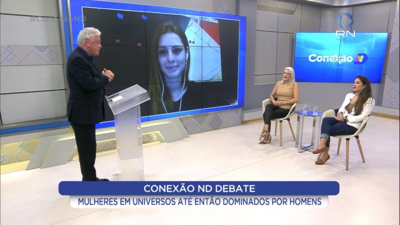 Na edi&ccedil;&atilde;o desta ter&ccedil;a-feira (2), Paulo Alceu conversa com mulheres protagonistas de suas &aacute;reas – Foto: Reprodu&ccedil;&atilde;o/NDTV