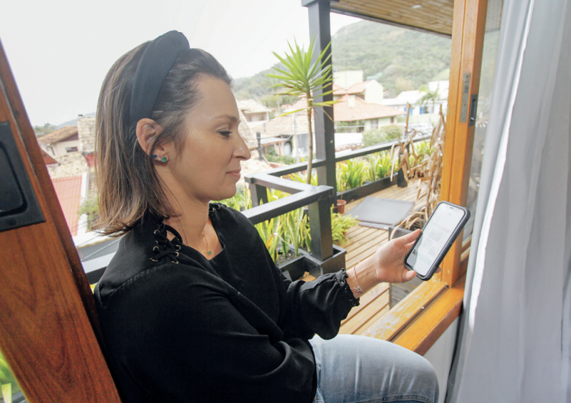 Giuliana v&ecirc; o ND como uma certifica&ccedil;&atilde;o de qualidade do conte&uacute;do que divulga – Foto: Leo Munhoz/ND