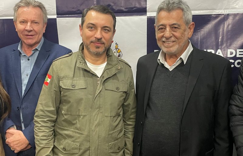 governador carlos moisés em são francisco do sul