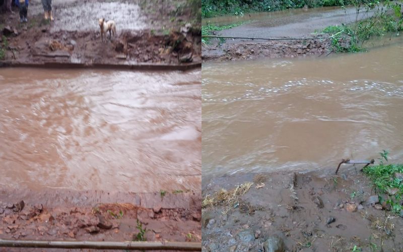 Guaruj&aacute; do Sul &mdash; Foto: Defesa Civil/ND