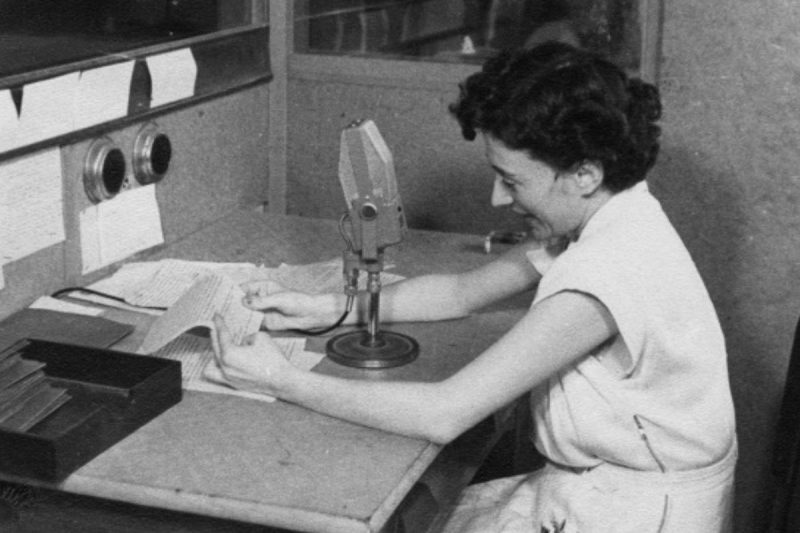 Juracy, no est&uacute;dio da R&aacute;dio Difusora AM – Foto: Paulo Roberto Brosig/Divulga&ccedil;&atilde;o