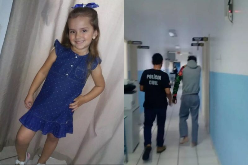 Pai foi condenado por estrangular e matar a filha de 5 anos – Foto: Internet/Gabriel Junior