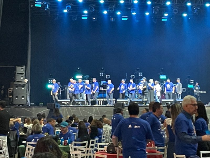 Diretoria em peso comandou o evento que est&aacute; na oitava edi&ccedil;&atilde;o – Foto: Moacir Pereira