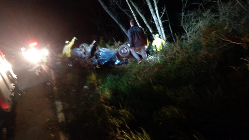 A v&iacute;tima estaria no carro de modelo Corsa. &mdash; Foto: Internet/Reprodu&ccedil;&atilde;o/ND