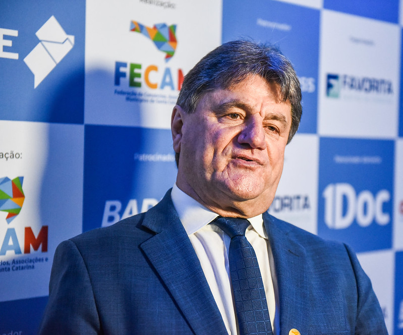 Jorge Koch, prefeito de Orleans e presidente da Fecam – Foto: Divulga&ccedil;&atilde;o/ND