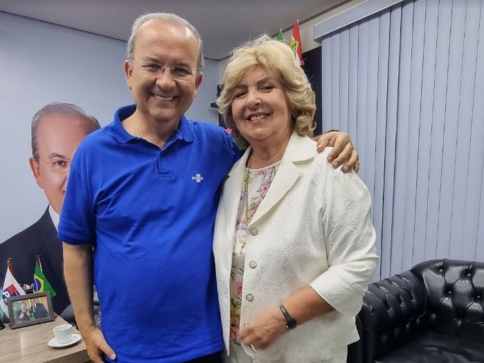 Jorginho Mello e Ivete Appel da Silveira – Foto: Radio Tropical