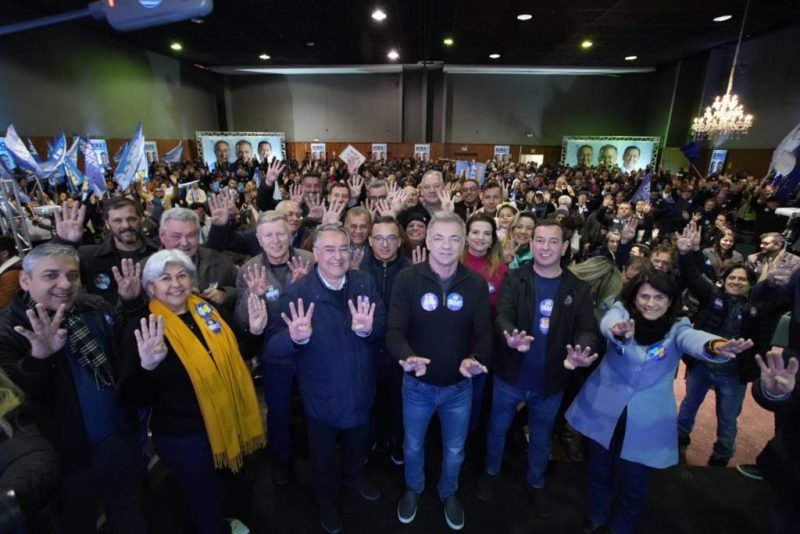Arrancada da campanha de Gean Loureiro aconteceu durante o fim de semana em Lages – Foto: Divulga&ccedil;&atilde;o/ND