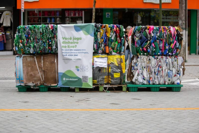 Dia do Lixo Zero tem ação de conscientização em Joinville