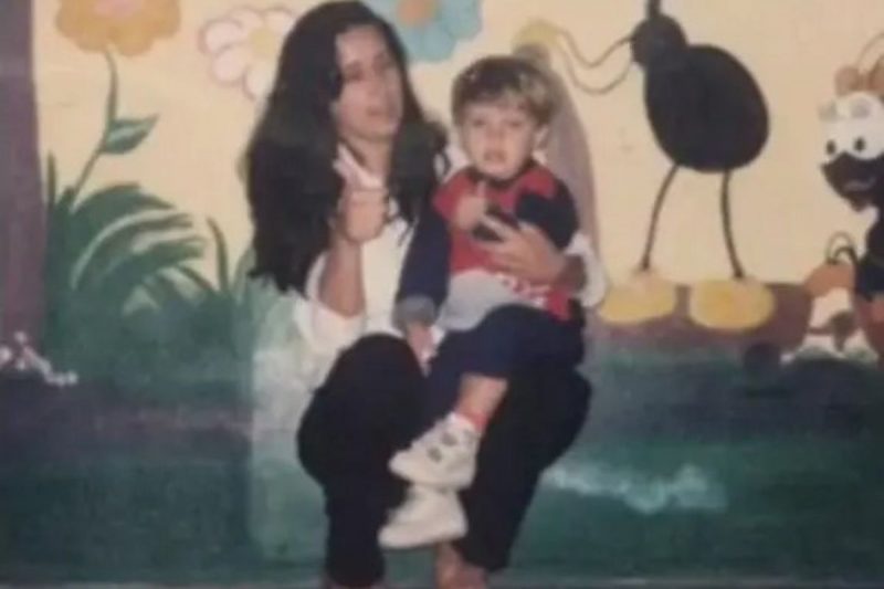 Descoberta de foto antiga emocionou Lays e viralizou na internet – Foto: Arquivo pessoal/Lays Cunha