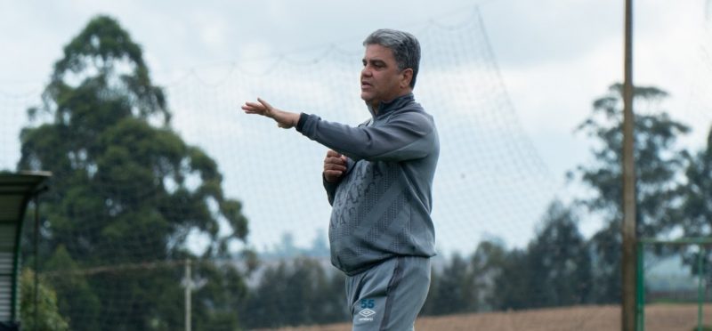 Marcelo Cabo, t&eacute;cnico da Chapecoense; menos de dois meses a frente da equipe – Foto: Thiago Meneghini/ACF/Divulga&ccedil;&atilde;o/ND