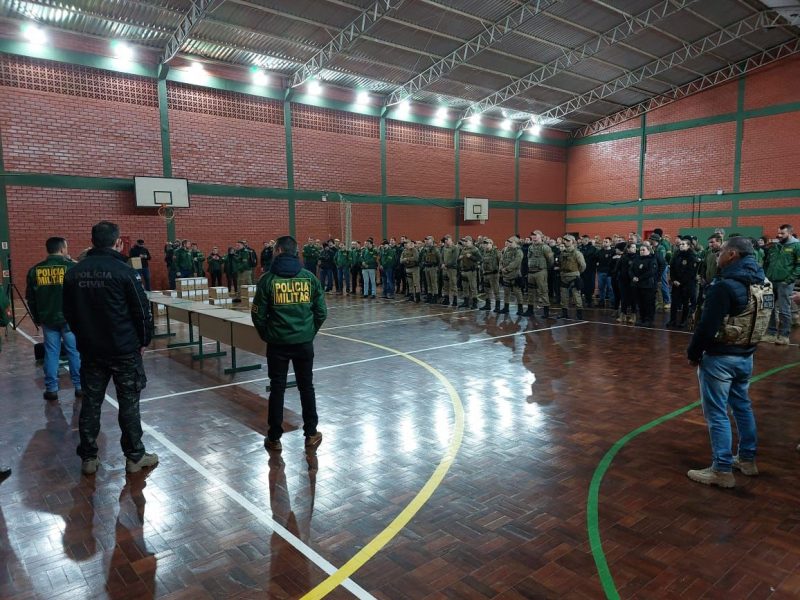 Opera&ccedil;&atilde;o ocorre na manh&atilde; desta quarta-feira em quatro cidades catarinenses. – Foto: Gaeco/ND