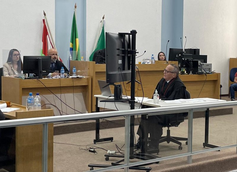 Homem foi condenado a 35 anos de pris&atilde;o em regime fechado. – Foto: MPSC/Divulga&ccedil;&atilde;o/ND