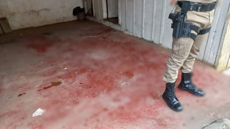 Homem mata ex companheira em Videira – Foto: Douglas Alves/RBV R&aacute;dios/ND