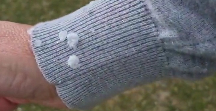 Neve &eacute; registrada no Rio Grande do Sul – Foto: Metsul/Reprodu&ccedil;&atilde;o/ND