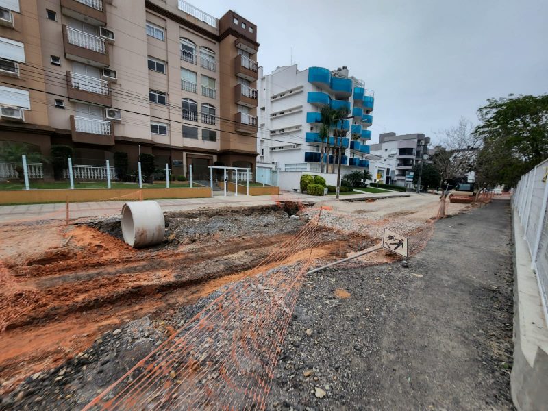 Obras do canal auxiliar &mdash; Foto: Divulga&ccedil;&atilde;o/ND