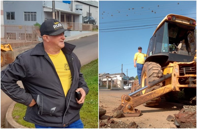 operador de máquinas achou o dinheiro no sapato