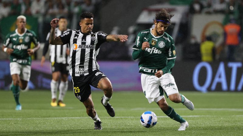 Scarpa foi expulso no segundo tempo – Foto: Cesar Greco/Palmeiras
