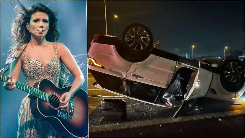 Paula Fernandes sofre grave acidente em SP – Foto: Reprodu&ccedil;&atilde;o/ND