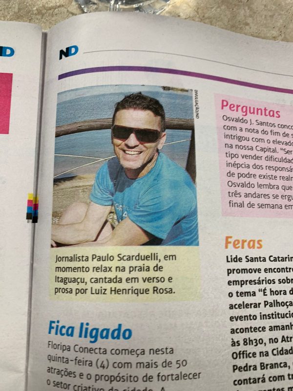 A alegria voltou e Paulinho voltou a sorrir – Foto: Reprodu&ccedil;&atilde;o ND