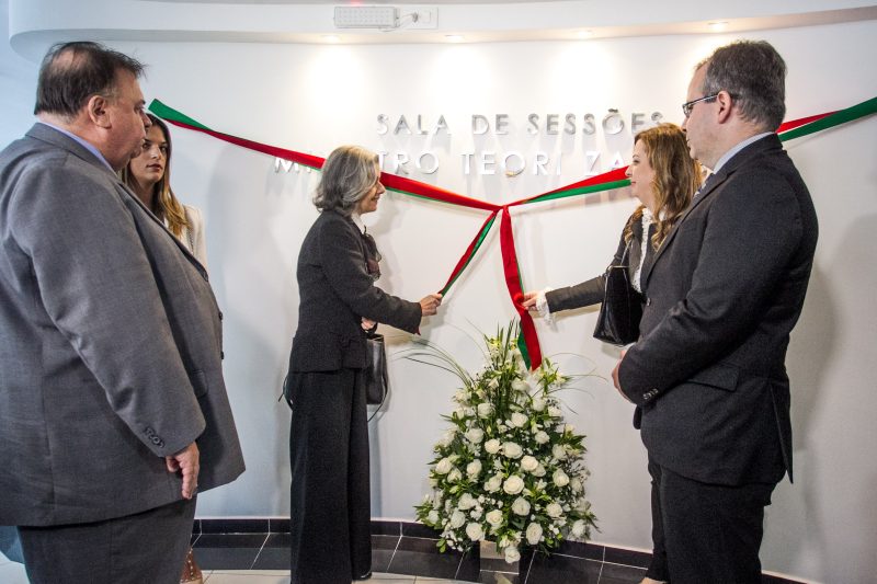 Inaugura&ccedil;&atilde;o do Plen&aacute;rio do TJSC Ministro Teori Zavaski – Foto: Arquivo ND Mais