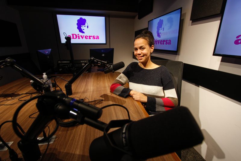 Podcast tem a apresenta&ccedil;&atilde;o da editora do ND+ Luciana Barros – Foto: Leo Munhoz/ND