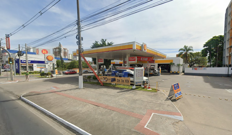 Suspeito de esfaquear gerente de posto em SC tem passagens por amea&ccedil;a contra ex, diz delegado – Foto: Google Maps/Divulga&ccedil;&atilde;o/ND