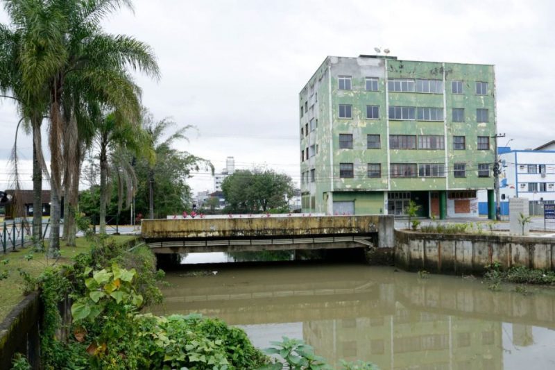 Pr&eacute;dio foi constru&iacute;do entre os anos 1955 e 1960 – Foto: Prefeitura de Joinville/Divulga&ccedil;&atilde;o