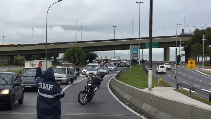 Segunda Guarda Municipal, assim que recebida, ocorr&ecirc;ncia foi atendida em menos de 10 minutos – Foto: Reprodu&ccedil;&atilde;o/GMF/ND