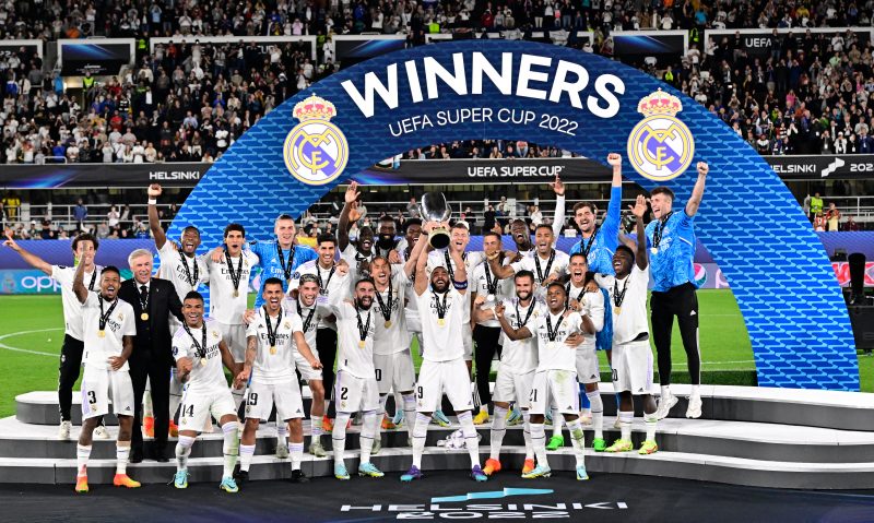 Real Madrid conquista o título da Supercopa da Europa