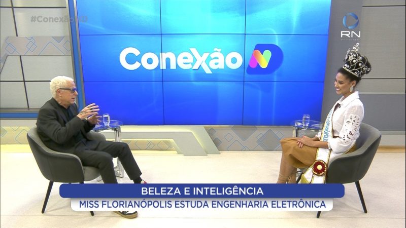 Conex&atilde;o ND recebe Miss Florian&oacute;polis 2022 – Foto: Reprodu&ccedil;&atilde;o/NDTV