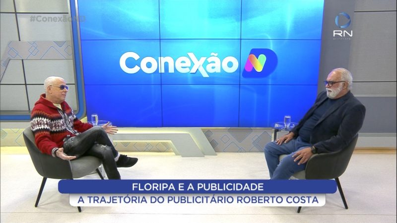 Conex&atilde;o ND recebe o publicit&aacute;rio Roberto Costa – Foto: Reprodu&ccedil;&atilde;o/NDTV