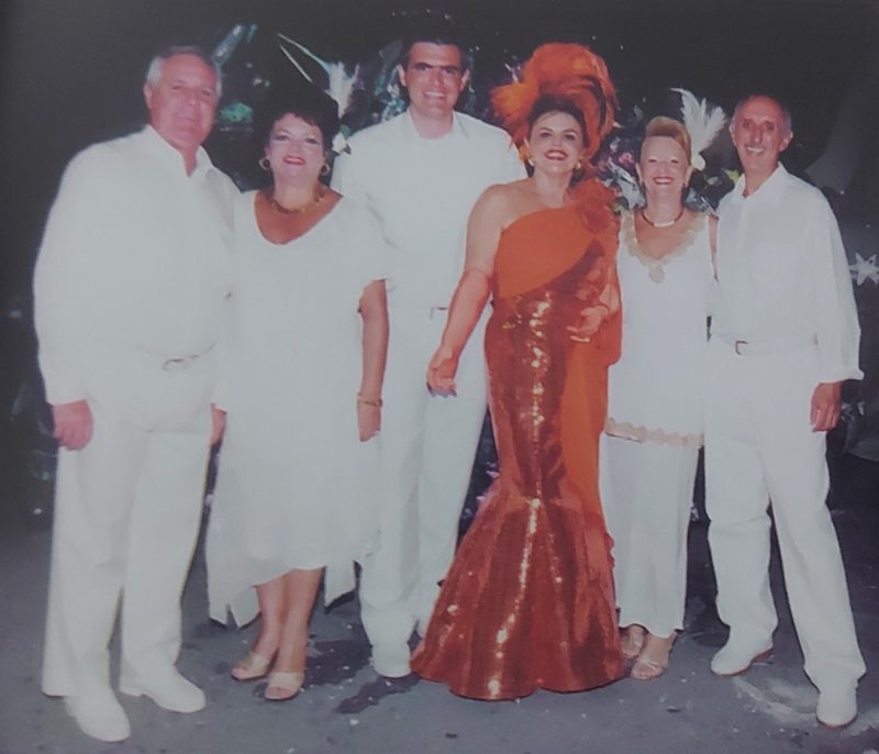 Em 2004, quando Rute foi enredo da escola de samba Os Protegidos da Princesa – Foto: Adair Felizardo/Divulga&ccedil;&atilde;o/ND