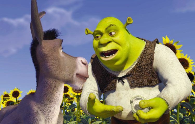 At&eacute; o ogro Shrek foi citado pelo parque – Foto: Dreamworks/Reprodu&ccedil;&atilde;o