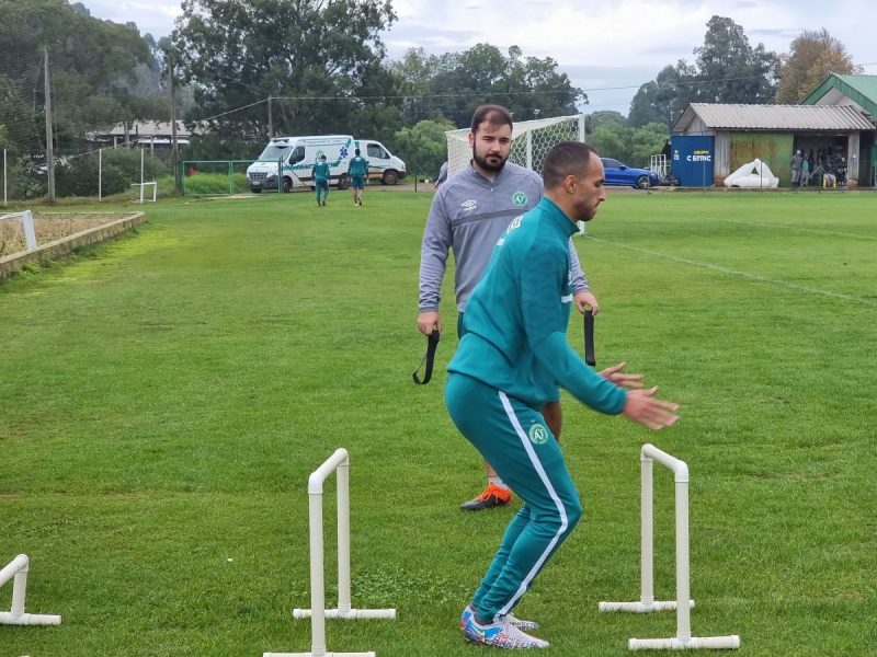 Chapecoense teve dez dias para se preparar frente ao confronto com o Gr&ecirc;mio Novorizontino – Foto: Thiago Meneghini/ACF/Divulga&ccedil;&atilde;o/ND